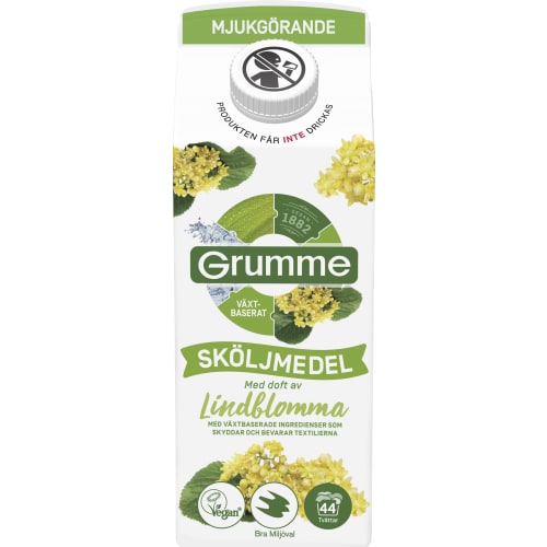 Grumme Sköljmedel Lindblomma - 750ml