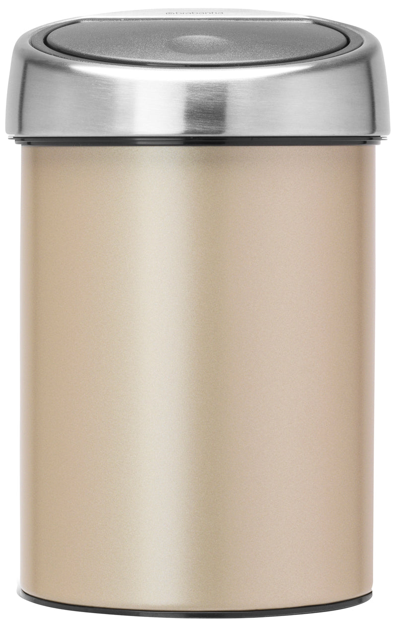 Brabantia Touch Bin Blankborstad i Champagne - 3L