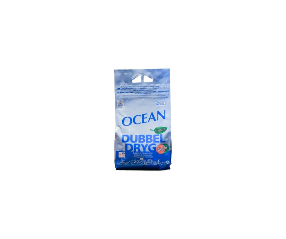 Ocean DubbelDryg Kulörtvätt - 3,5 kg
