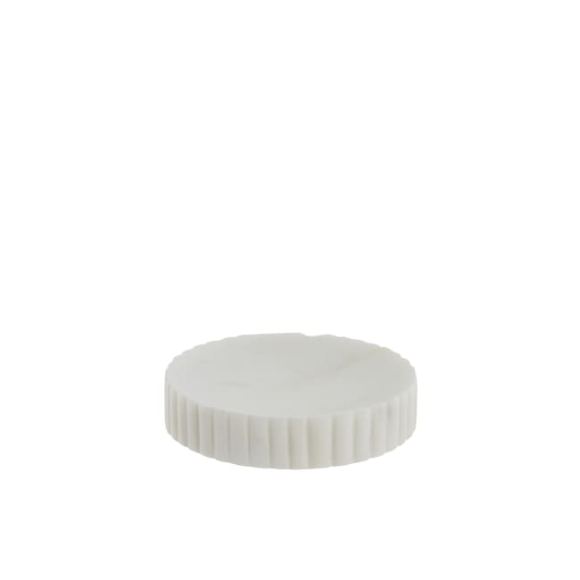 LENE BJERRE Eliana Tvålfat – 12x12x2,5 cm, Vit