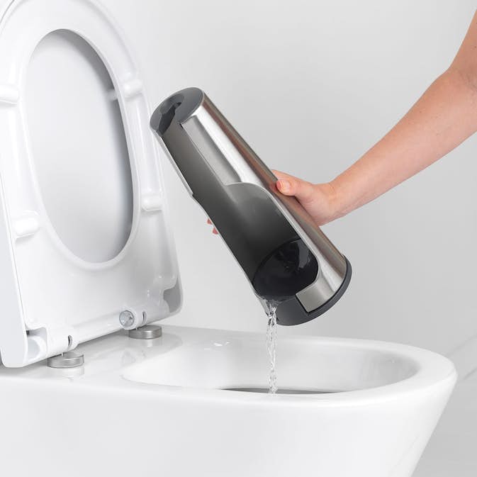 Toalettborste Brabantia Classic (Matt Stål)