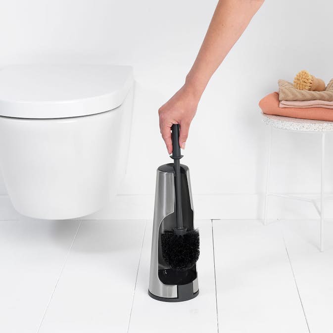 Toalettborste Brabantia Classic (Matt Stål)