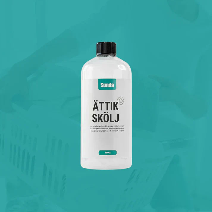 Sunda Ättiksköljmedel Äpple - 66 Tvättar