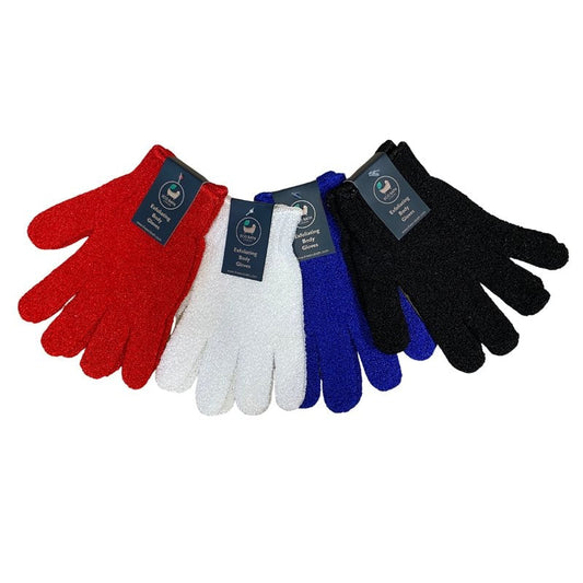 Eco Bath Exfoliating body gloves - blandade färger