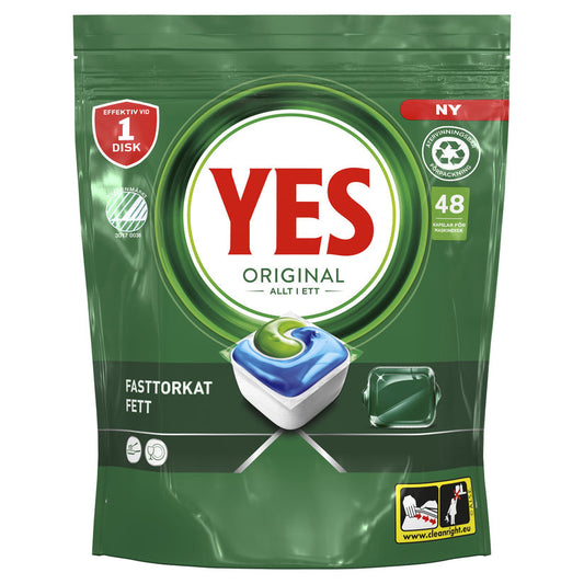 Yes Maskindisktabletter All in One Original 99-Pack