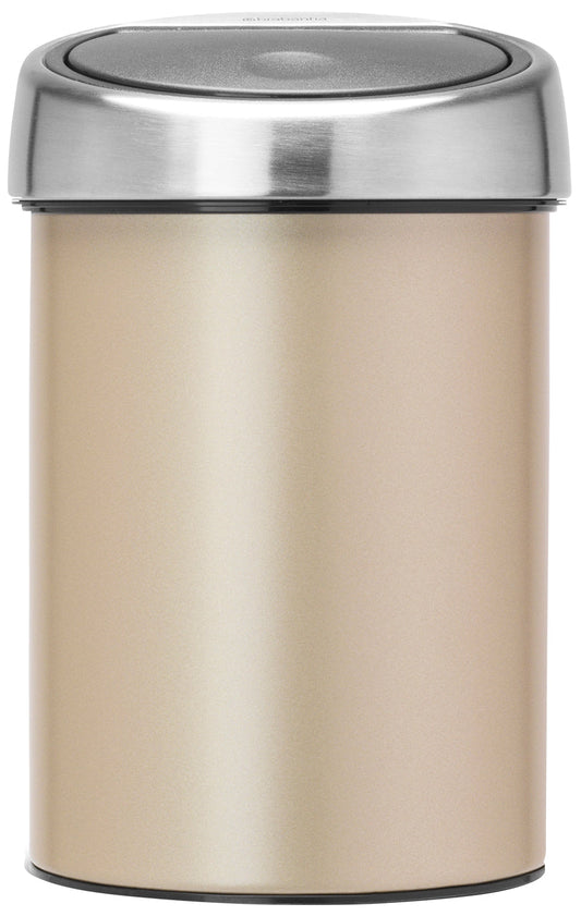 Brabantia Touch Bin  Blankborstad i Champagne - 3L