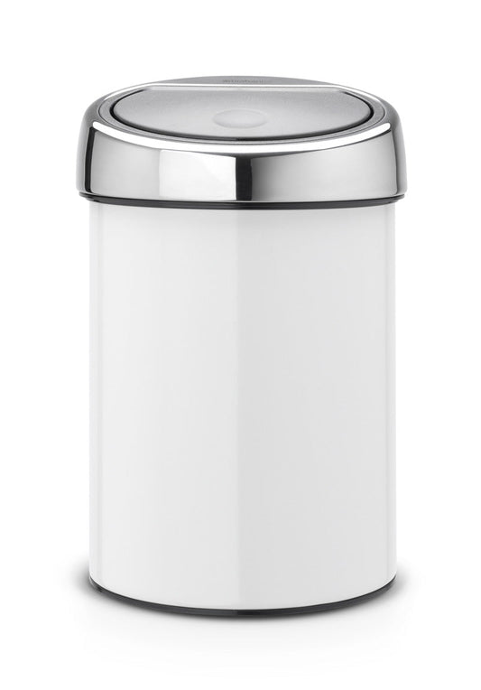 Brabantia Touch Bin Blankborstat Stållock - 3L