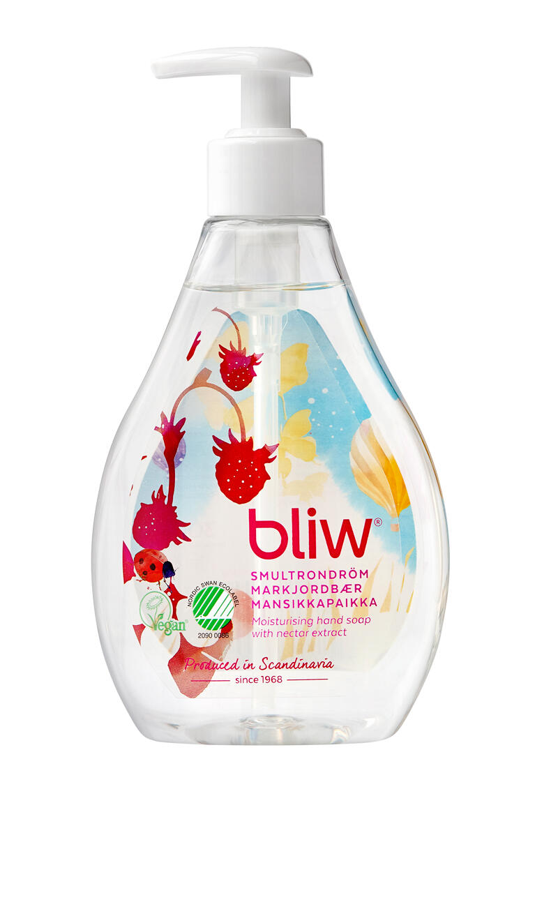 Bliw Tvål Smultrondröm Pump - 300ml