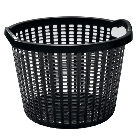 Nyby Lövkorg rund ERGO Svart Recycled - 55L