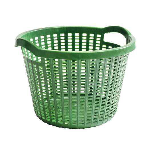 Nyby Lövkorg rund ERGO Grön Recycled - 55L