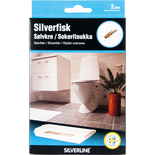 Silverline Silverfisk Limfälla 2-Pack