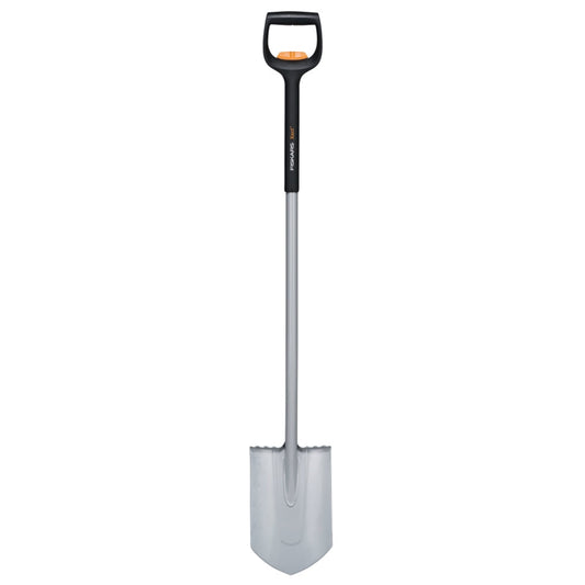 Fiskars - Grävspade Spetsig Teleskopisk Xact