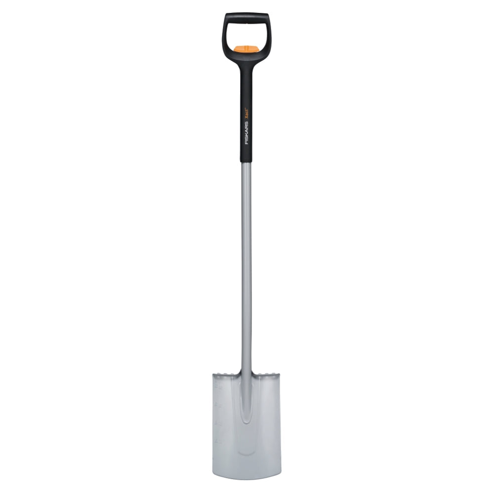 Fiskars - Trädgårdsspade Halvrund Teleskopisk Xact
