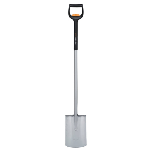 Fiskars - Trädgårdsspade Halvrund Teleskopisk Xact
