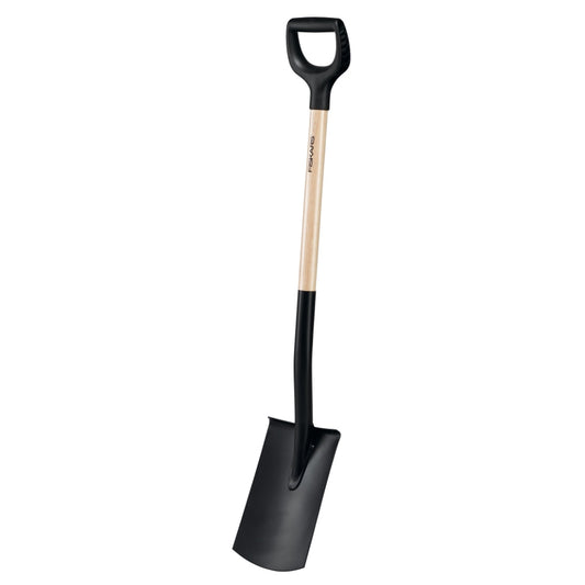 Fiskars - Trädgårdsspade Halvrund Solid