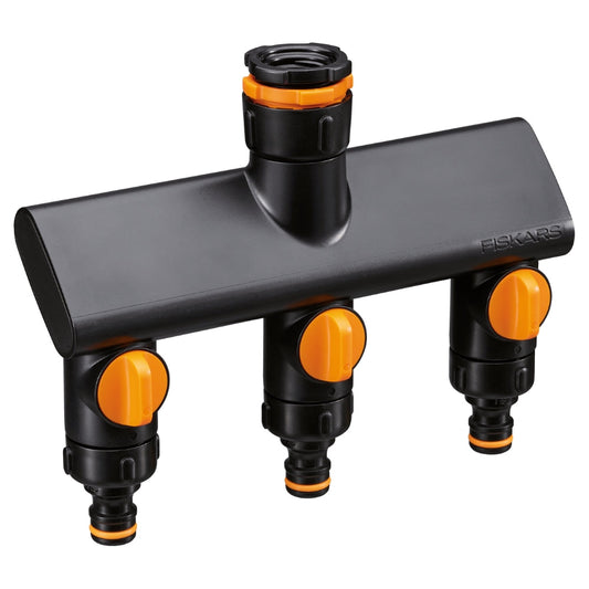 Fiskars Comfort Trippel Krankoppling på/av