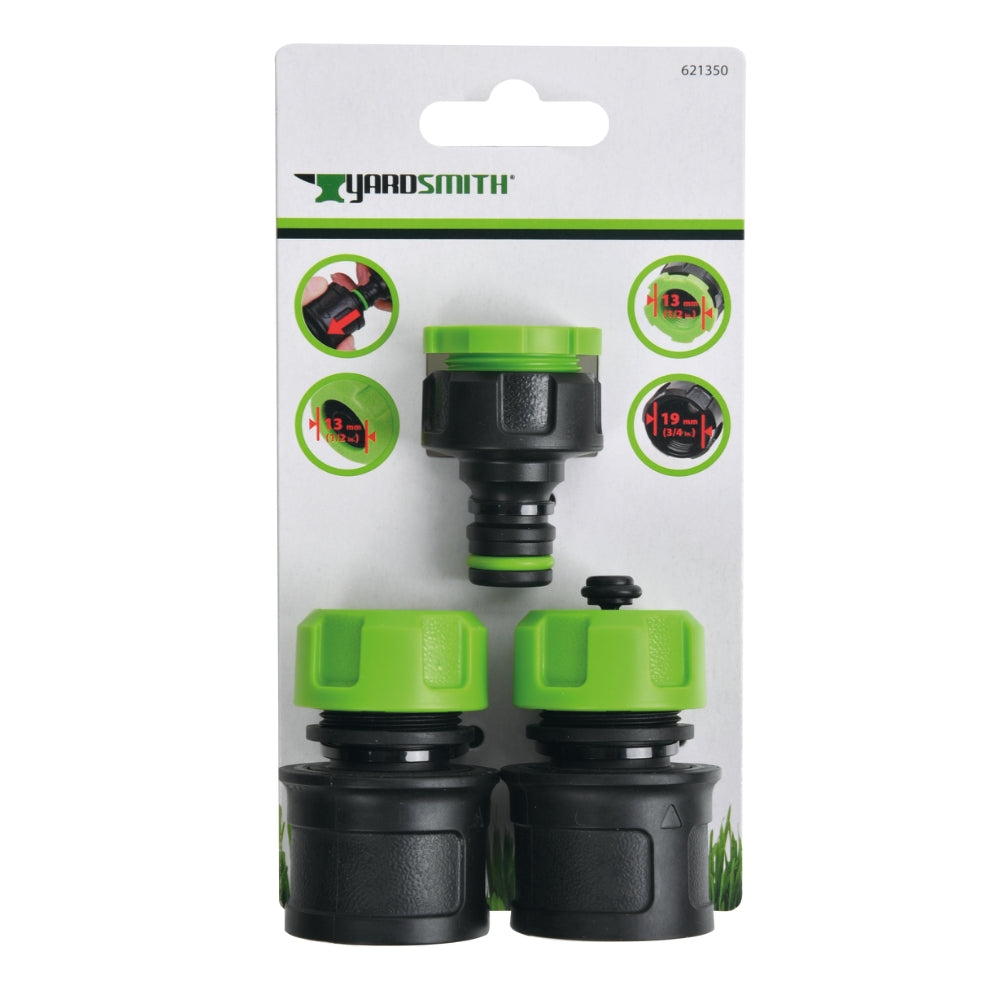 Yardsmith Slangkopplingset 3 Delar