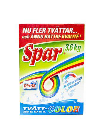 Spar Tvättmedel Color 3600g - 129 Tvättar