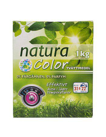Natura Tvättmedel Pulver Color - 1kg