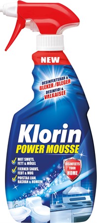 Klorin Power Mousse Spray - 500ml