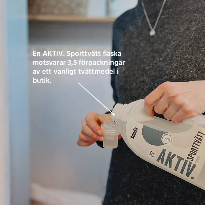 Sunda Sporttvätt - 100 Tvättar