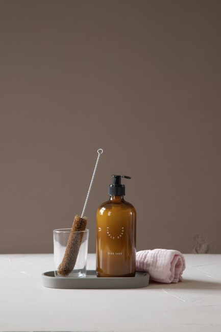 SIMPLE GOODS Empty Glass Bottle Dish Soap - 500ml