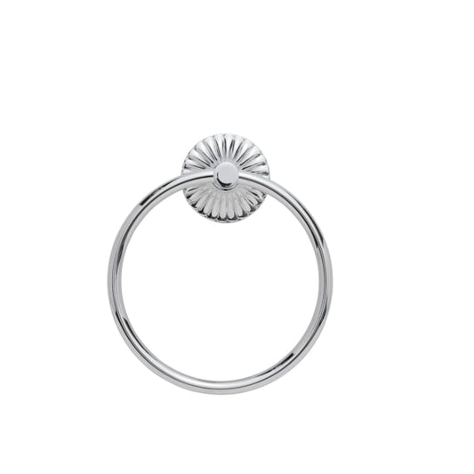LENE BJERRE Liva Handdukshållare – 18,5x15,7 cm, Silver
