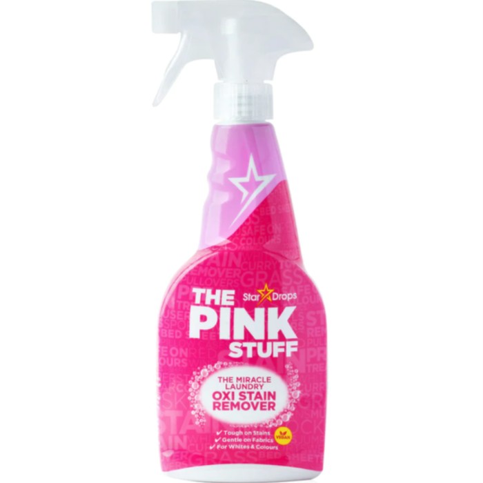 The Pink Stuff Miracle Laundry Oxi Stain Remover Spray - 500ml